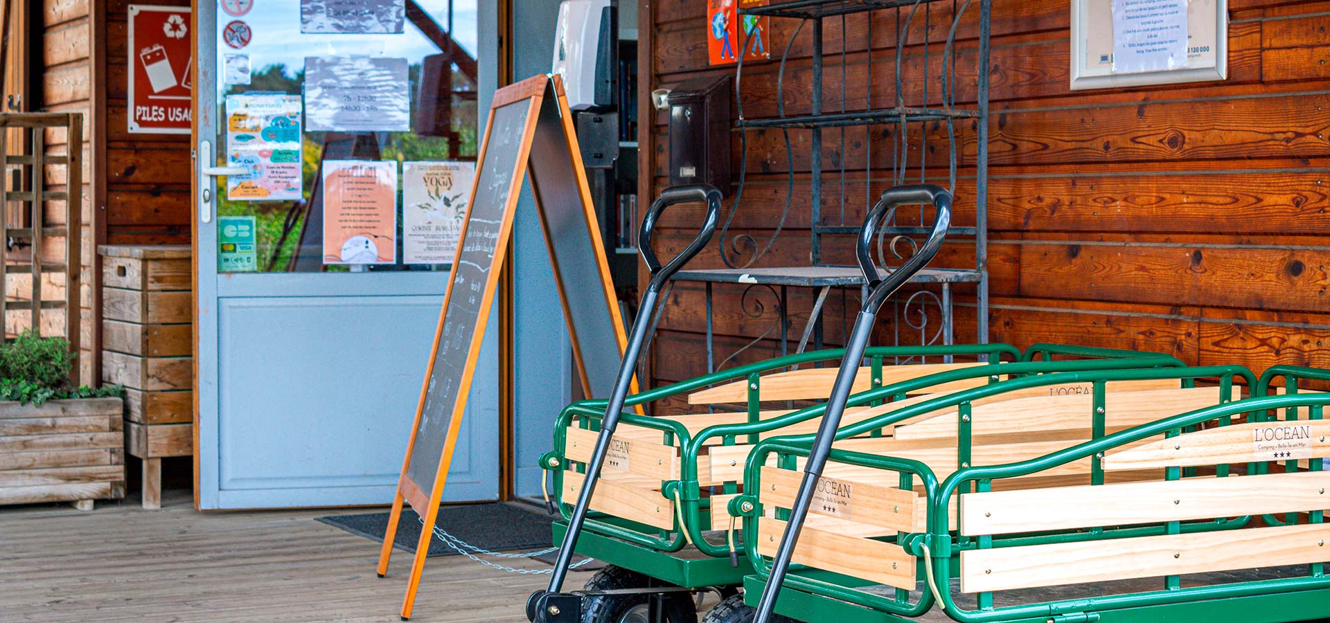 Camping L'Océan Belle-Ile-en-Mer Morbihan Accueil