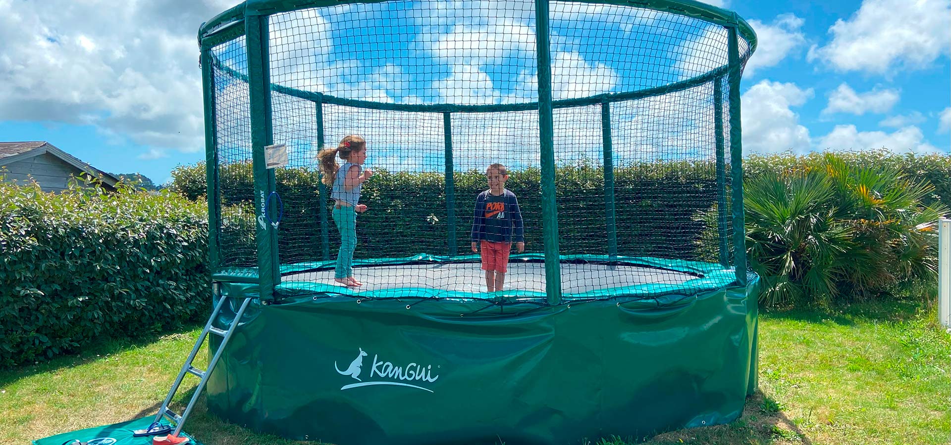 Camping L'Océan Belle-Ile-en-Mer Morbihan Trampoline