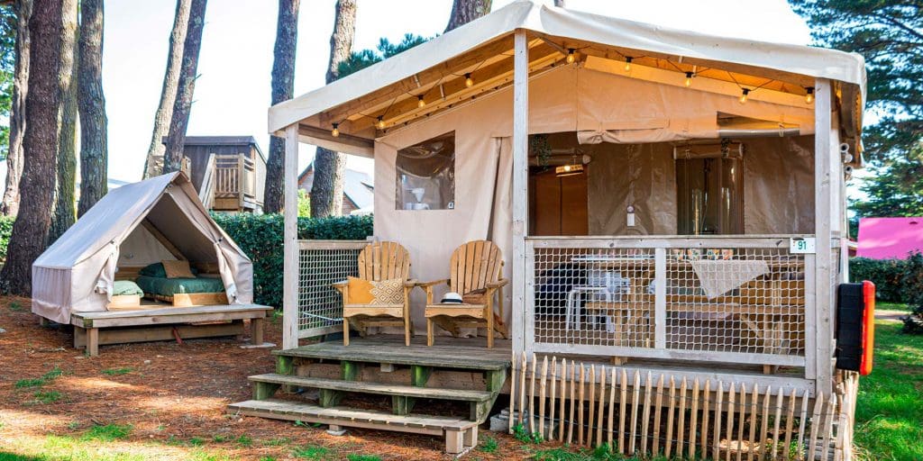 Camping L'Océan Belle-Ile-en-Mer Morbihan randonnée en Lodge Premium
