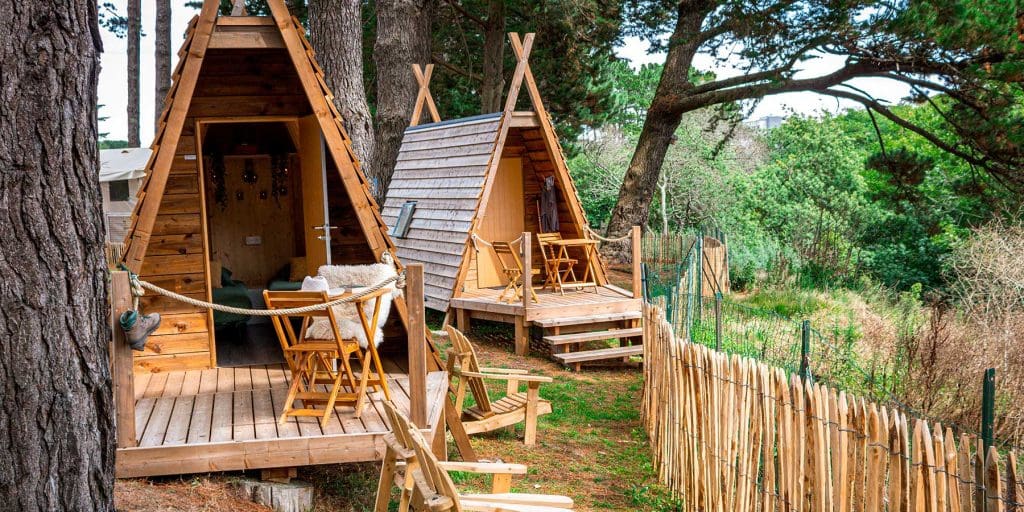Camping L'Océan Belle-Ile-en-Mer Morbihan randonnée Insolite Rando Cabane