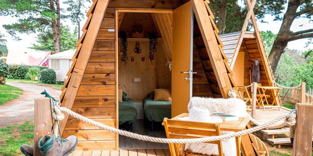 Camping L'Océan Belle-Ile-en-Mer Morbihan randonnée Insolite Rando Cabane