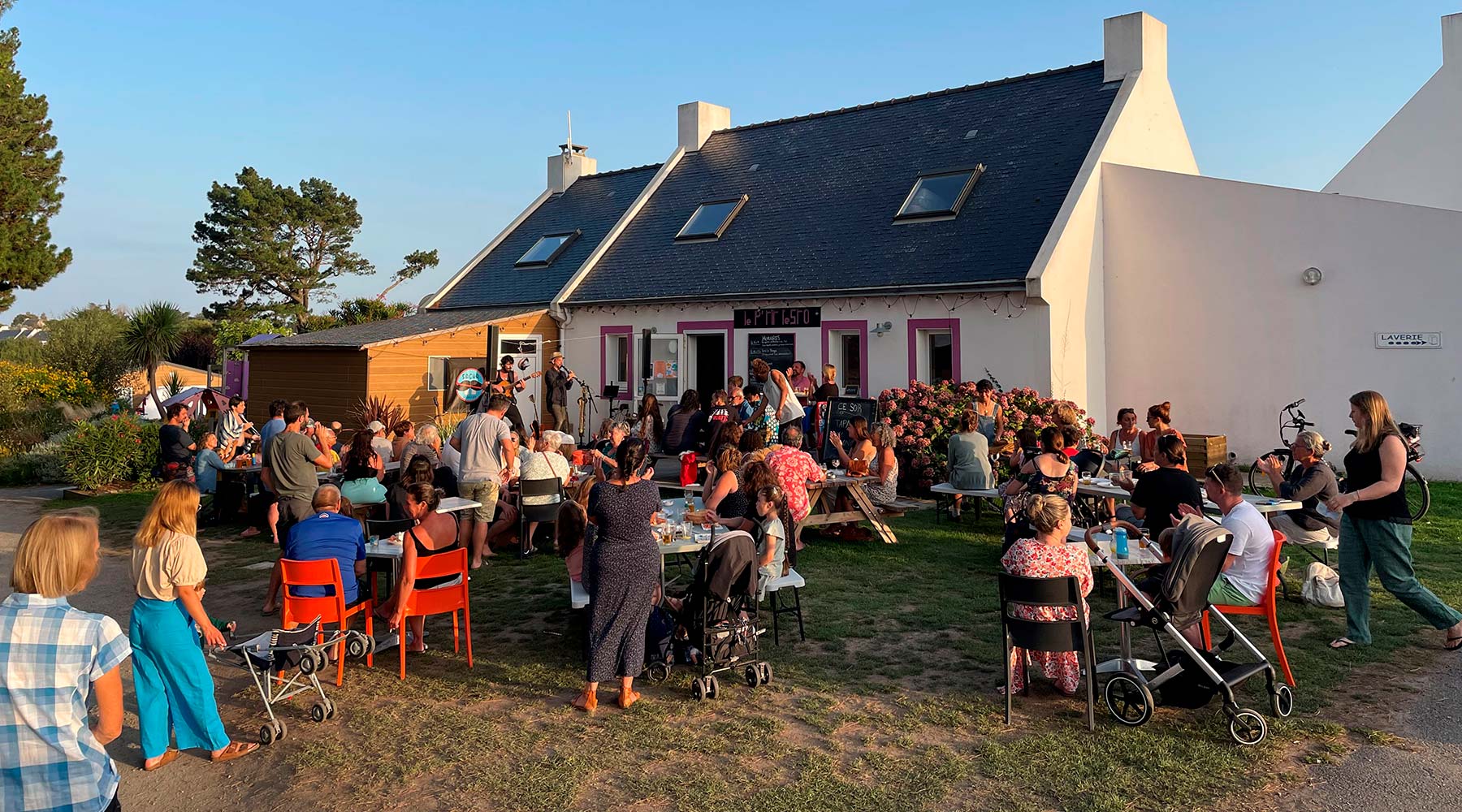 Camping L'Océan Belle-Ile-en-Mer Morbihan Soirée musicale